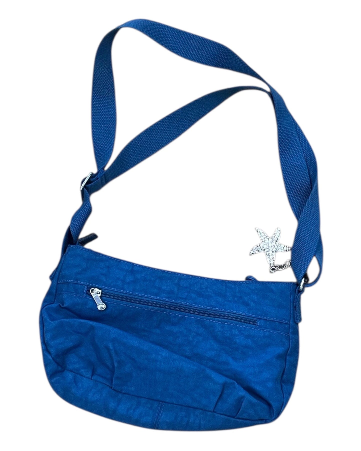 Handbag By Wrangler In Blue, Size:Medium
