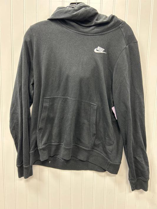 Athletic Top Ls Hoodie By Nike Apparel In Black, Size:M