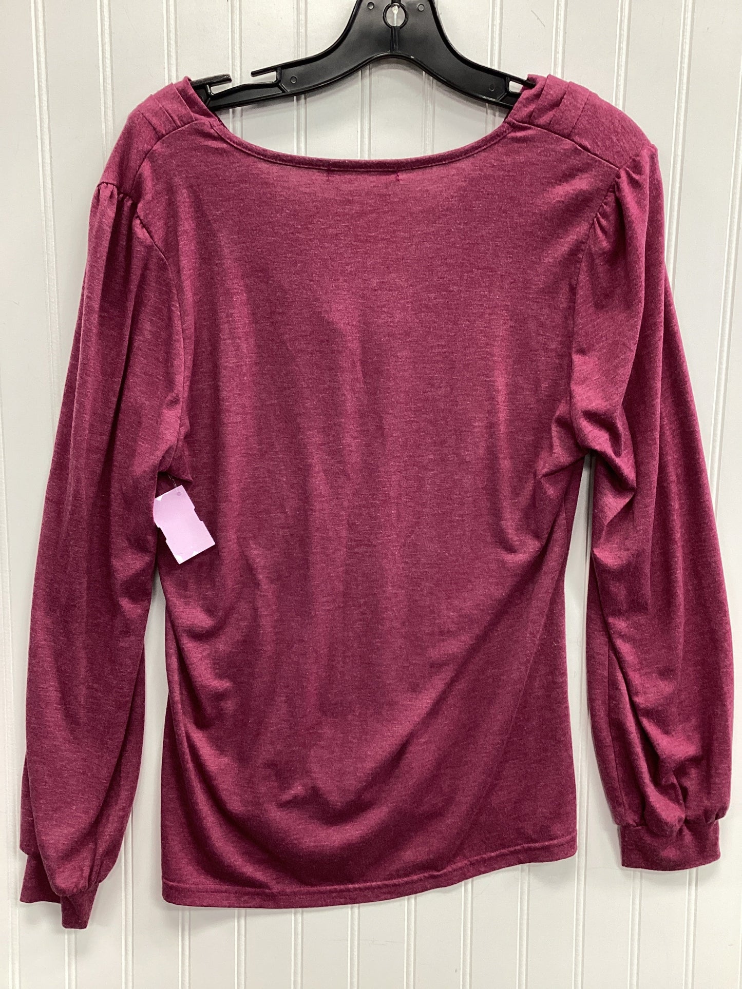 Top Ls By Clothes Mentor In Purple, Size:M