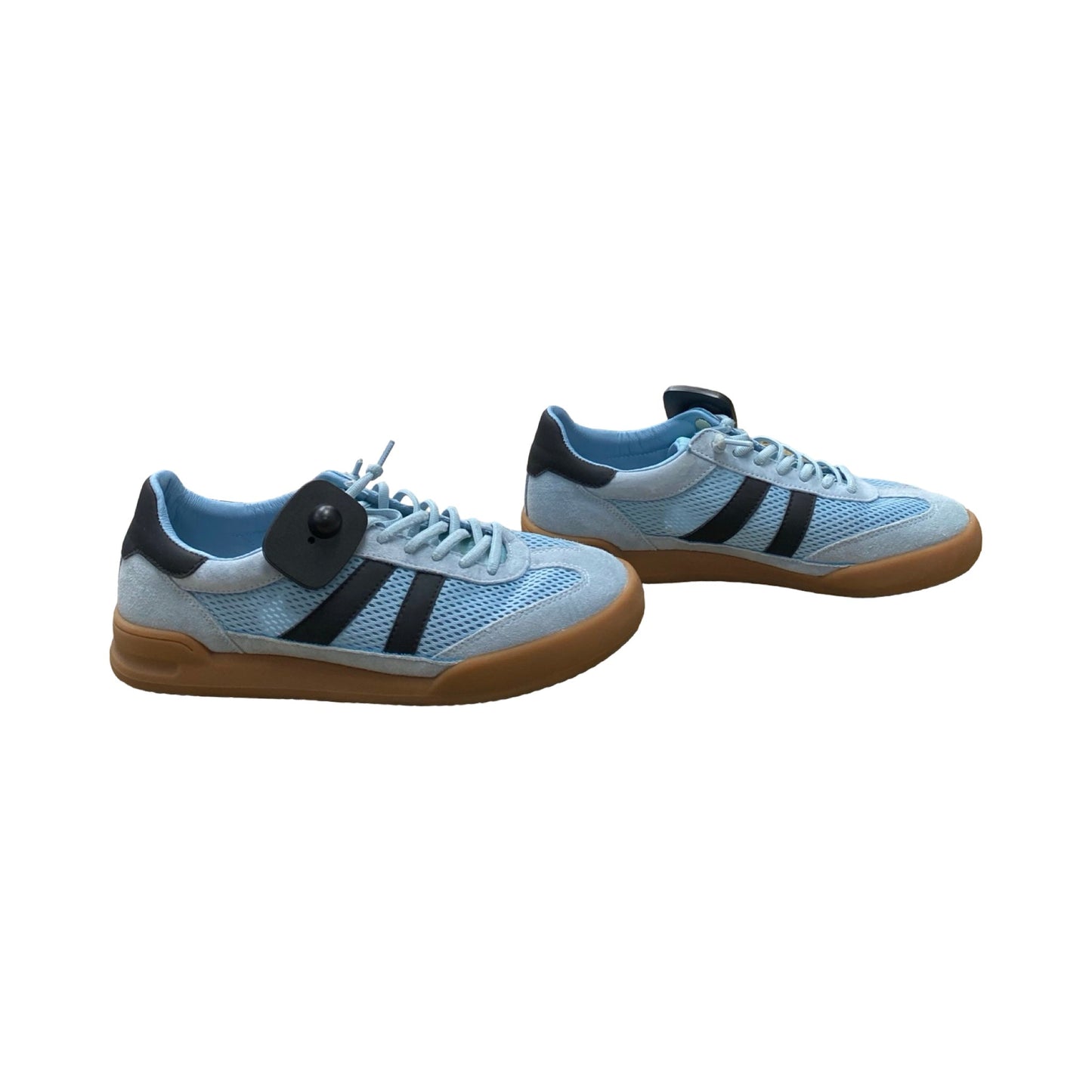 Shoes Sneakers By Steve Madden In Black & Blue, Size:9.5