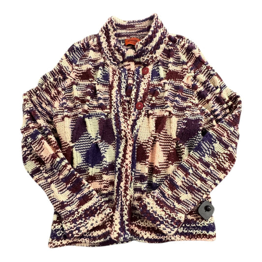 Sweater Cardigan Luxury Designer By Missoni In Multi, Size:M