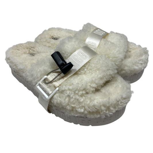 Sandals Designer By Ugg In Cream, Size:10