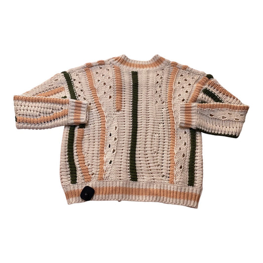 Sweater Cardigan By Sage In Multi, Size:Xs