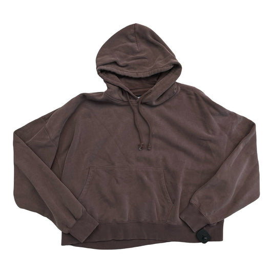 Sweatshirt Hoodie By Cmc In Brown, Size:S