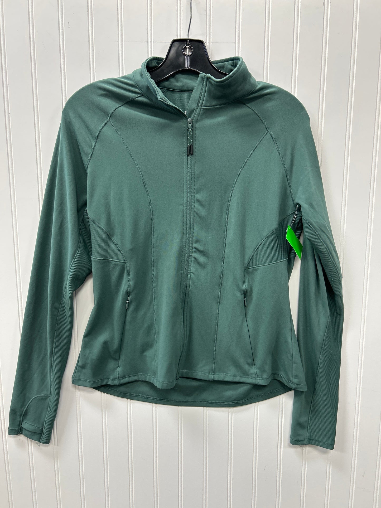 Athletic Jacket By Cmc In Green, Size:L