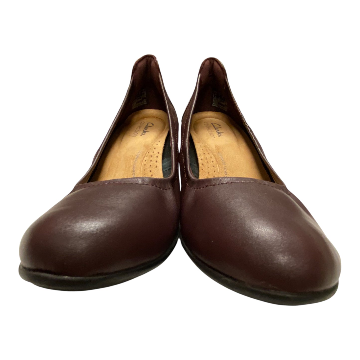 Shoes Heels Block By Clarks In Purple, Size:6.5