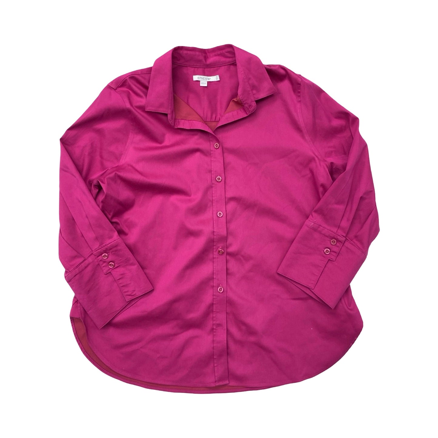 Top Ls By Chicos In Pink, Size:10