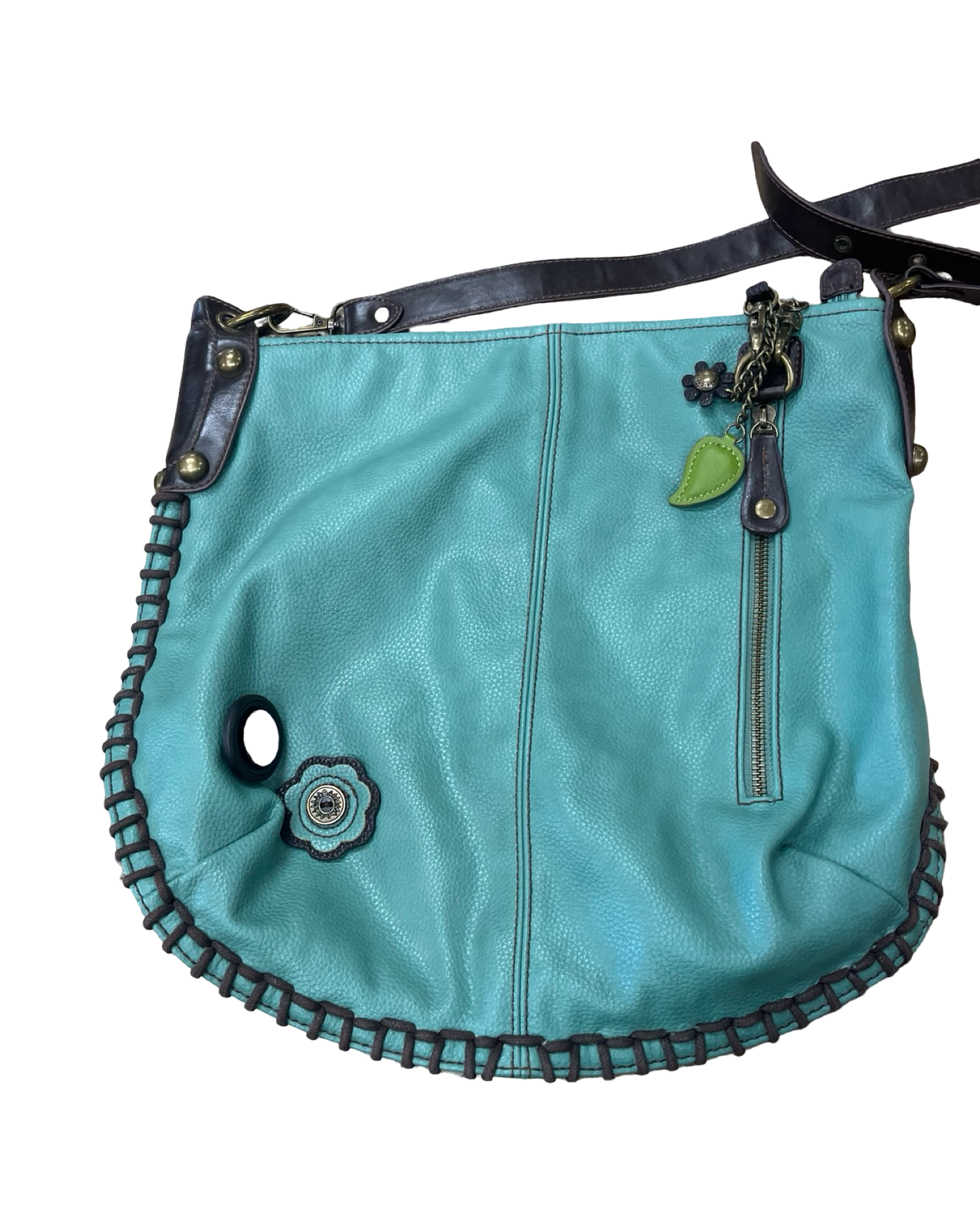 Handbag By Chala In Teal, Size:Large