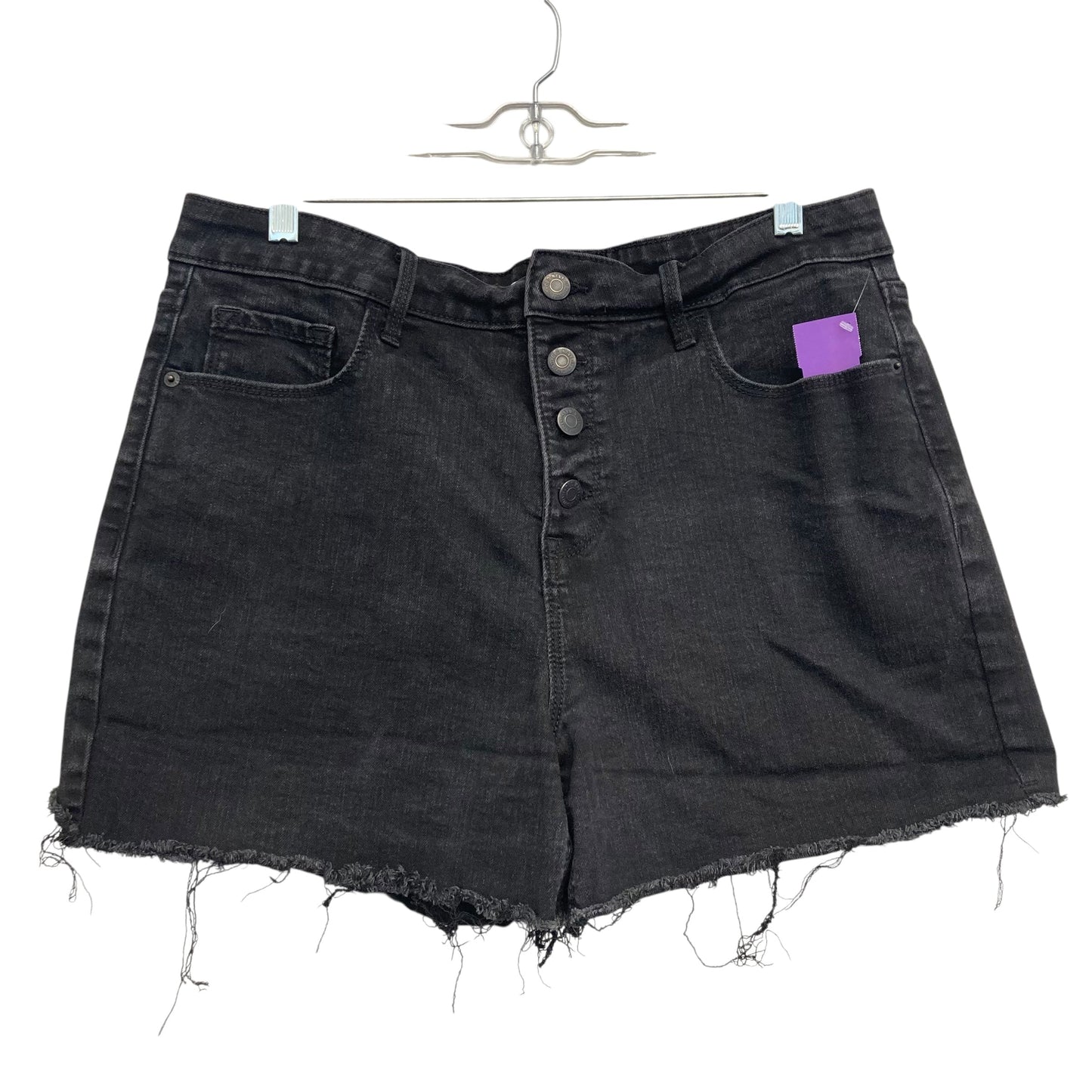Shorts By Old Navy In Black Denim, Size:14