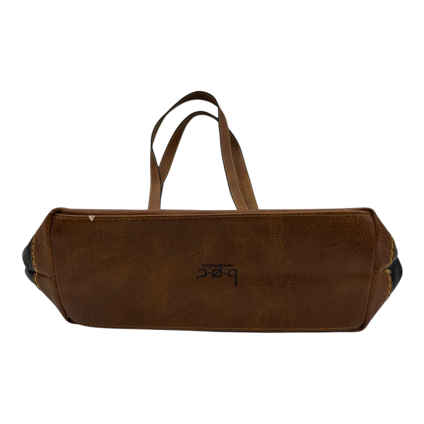 Handbag By Clothes Mentor In Black & Tan, Size:Medium