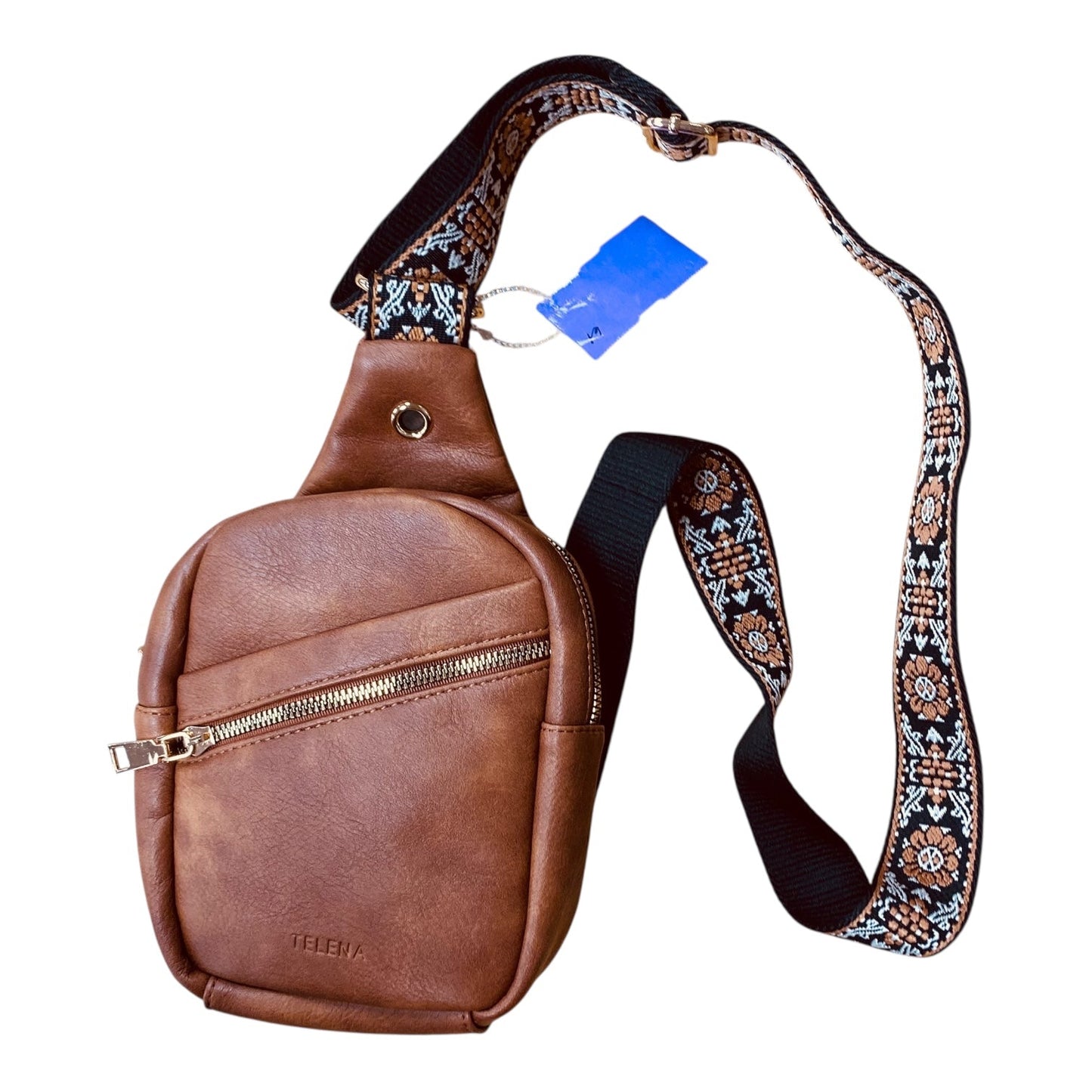 Crossbody By Telena In Brown, Size:Small