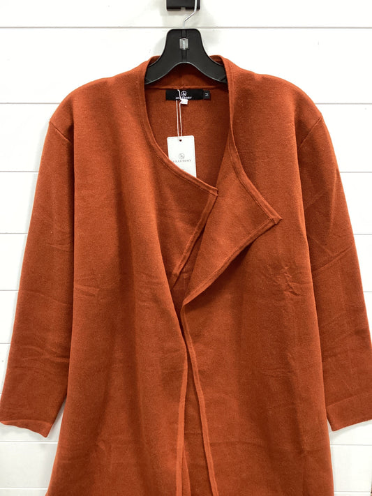 Sweater Cardigan By Clothes Mentor In Orange, Size:M