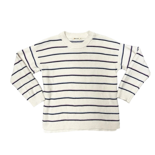Sweater By Marine Layer In Blue & Cream, Size: Xs