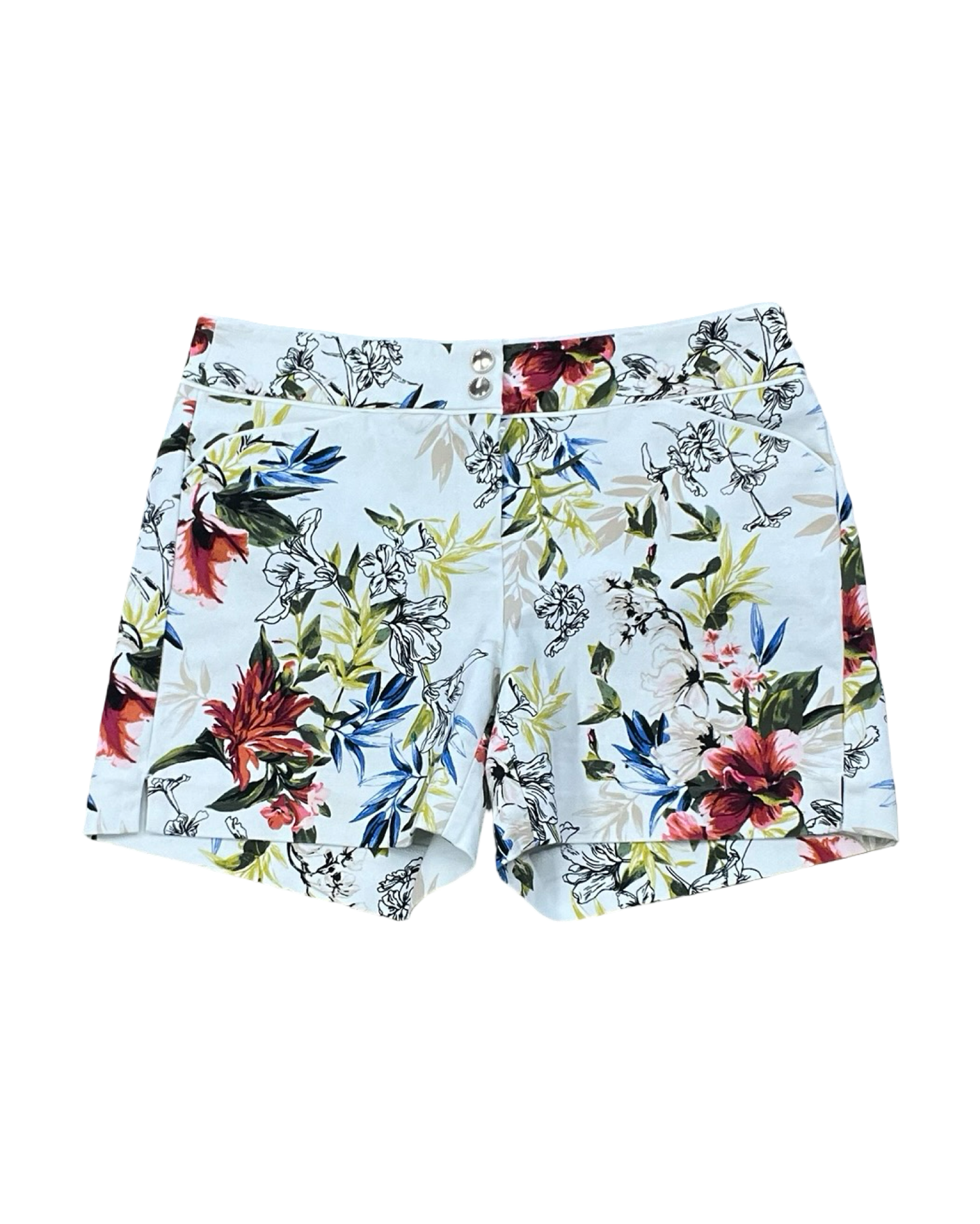 Shorts By White House Black Market In White, Size:Xs