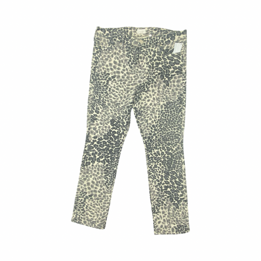 Jeans Straight By Mother In Animal Print, Size:14