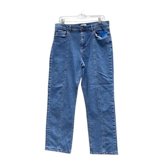 Jeans Straight By Loft In Blue, Size:12