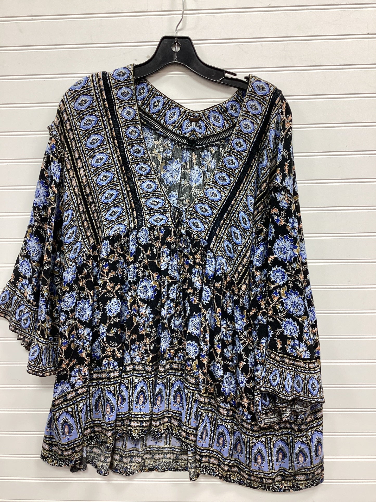 Top Ss By Free People In Blue, Size:L