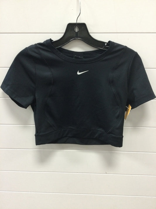 Athletic Top Ss By Nike Apparel In Black, Size:M