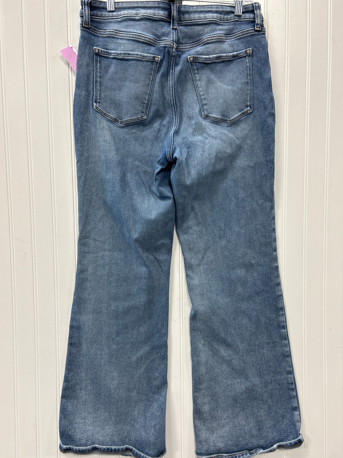 Jeans Flared By Lc Lauren Conrad In Blue Denim, Size:14