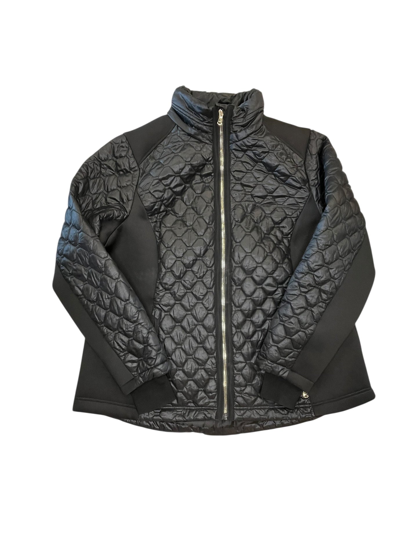 Jacket Puffer & Quilted By Michael By Michael Kors In Black, Size:1X