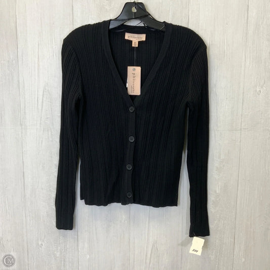 Cardigan By Philosophy In Black, Size: M
