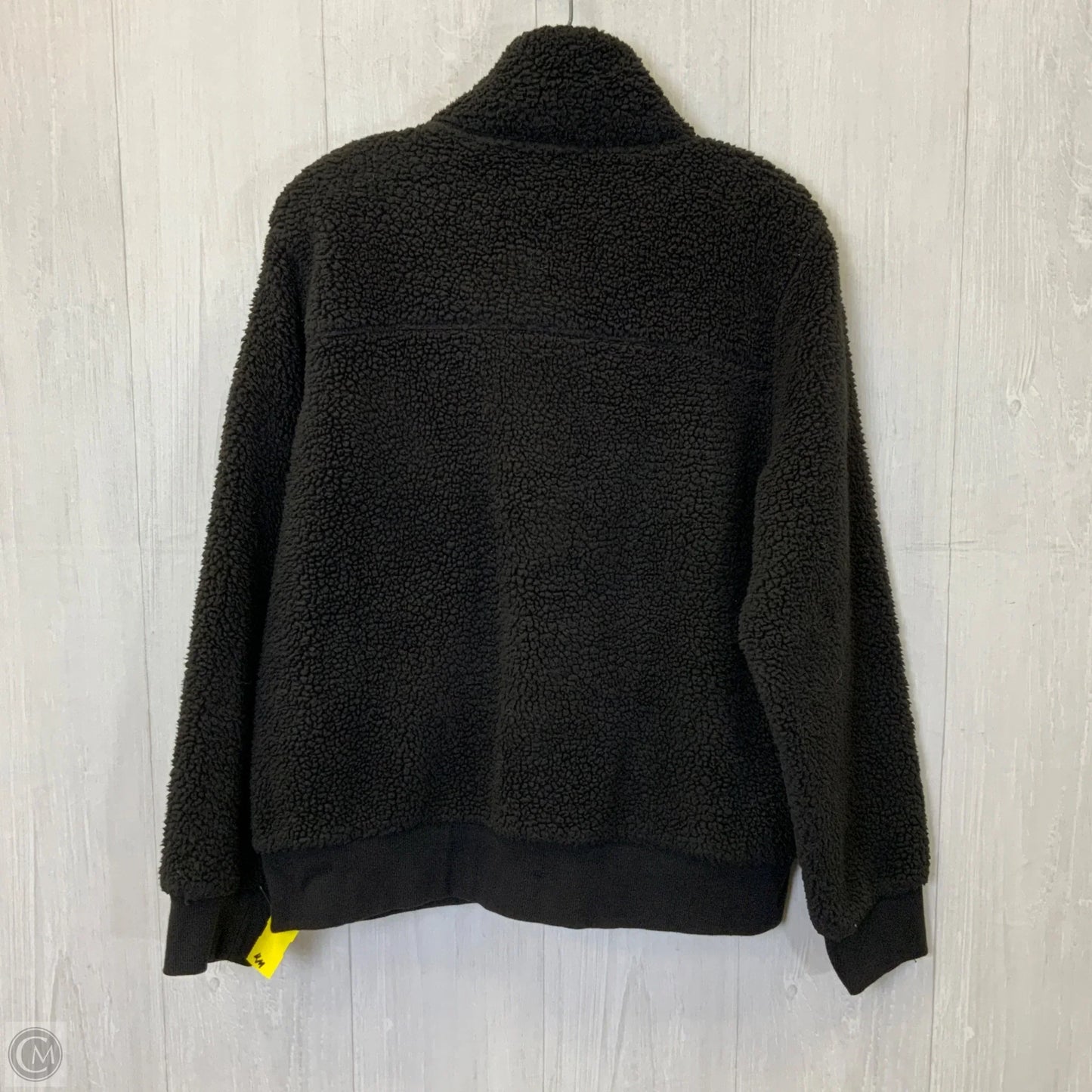Jacket Fleece By Calvin Klein In Black, Size: L
