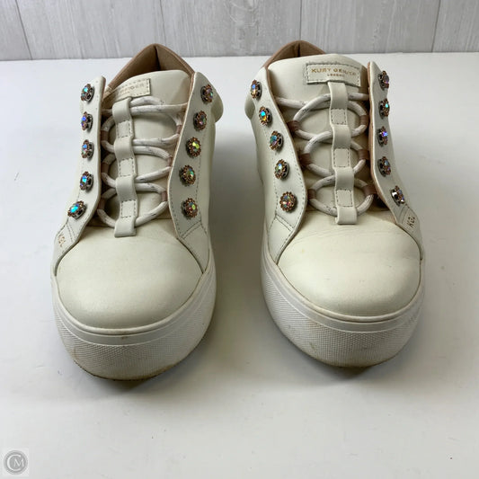 Shoes Designer By Kurt Geiger In White, Size: 6