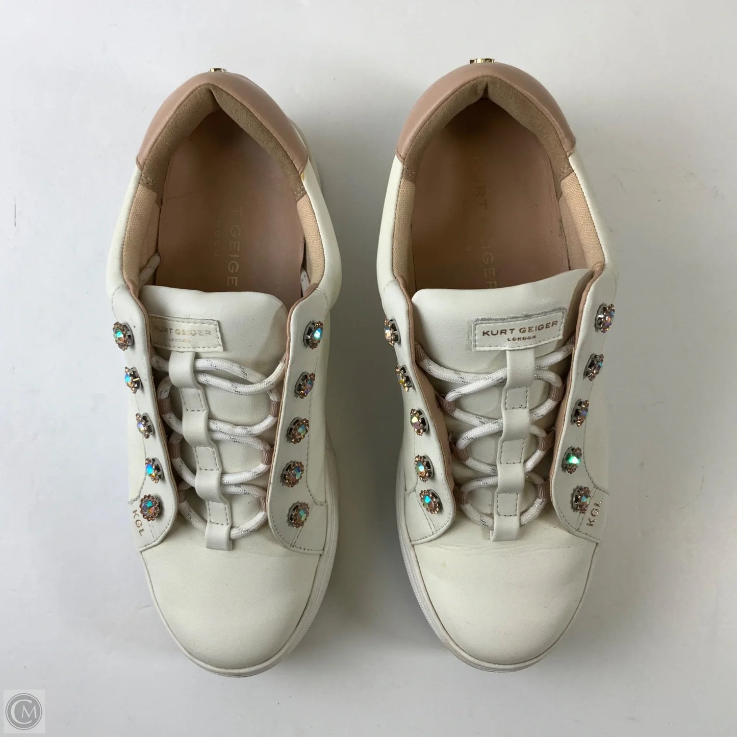 Shoes Designer By Kurt Geiger In White, Size: 6