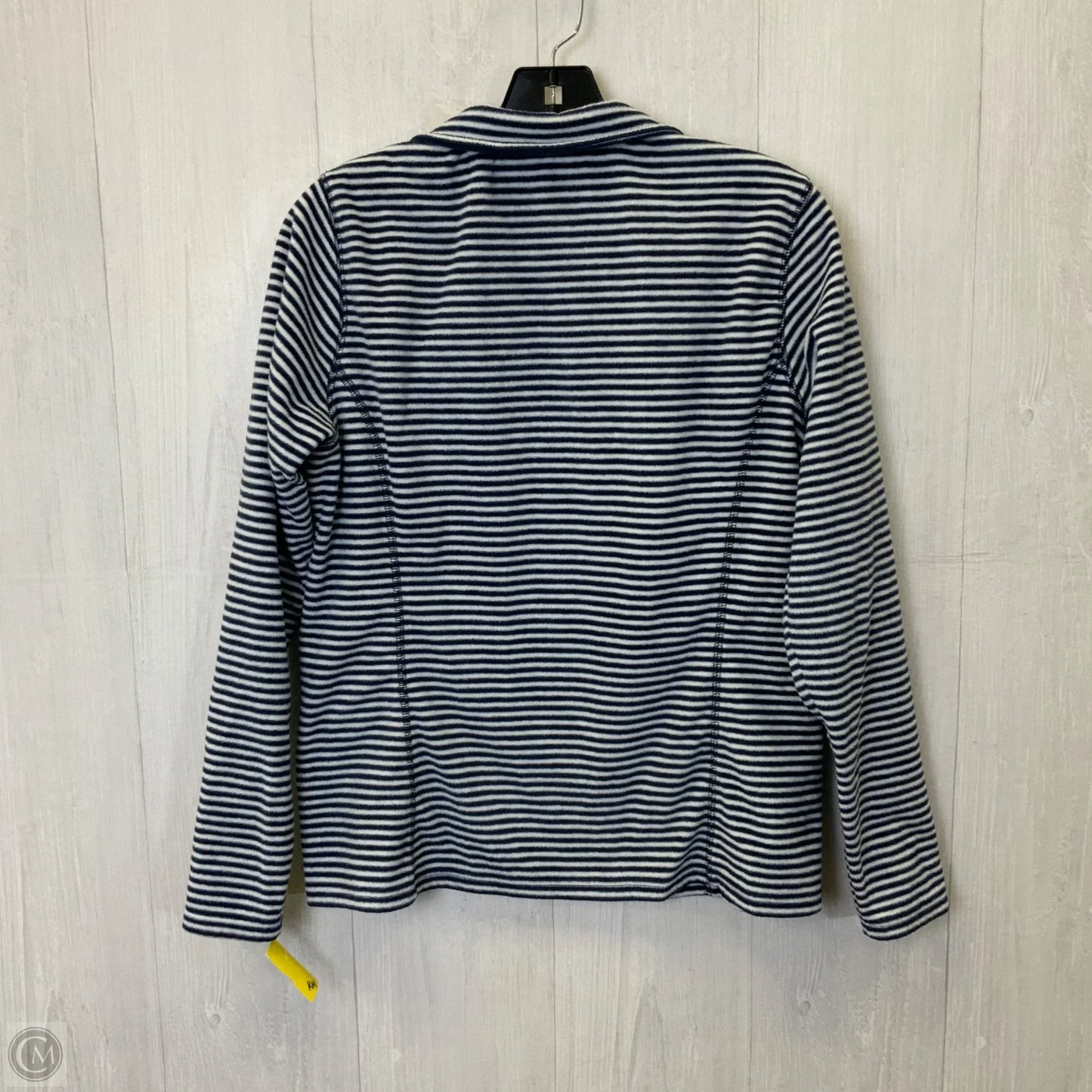 Athletic Fleece By Eddie Bauer In Blue & White, Size: M