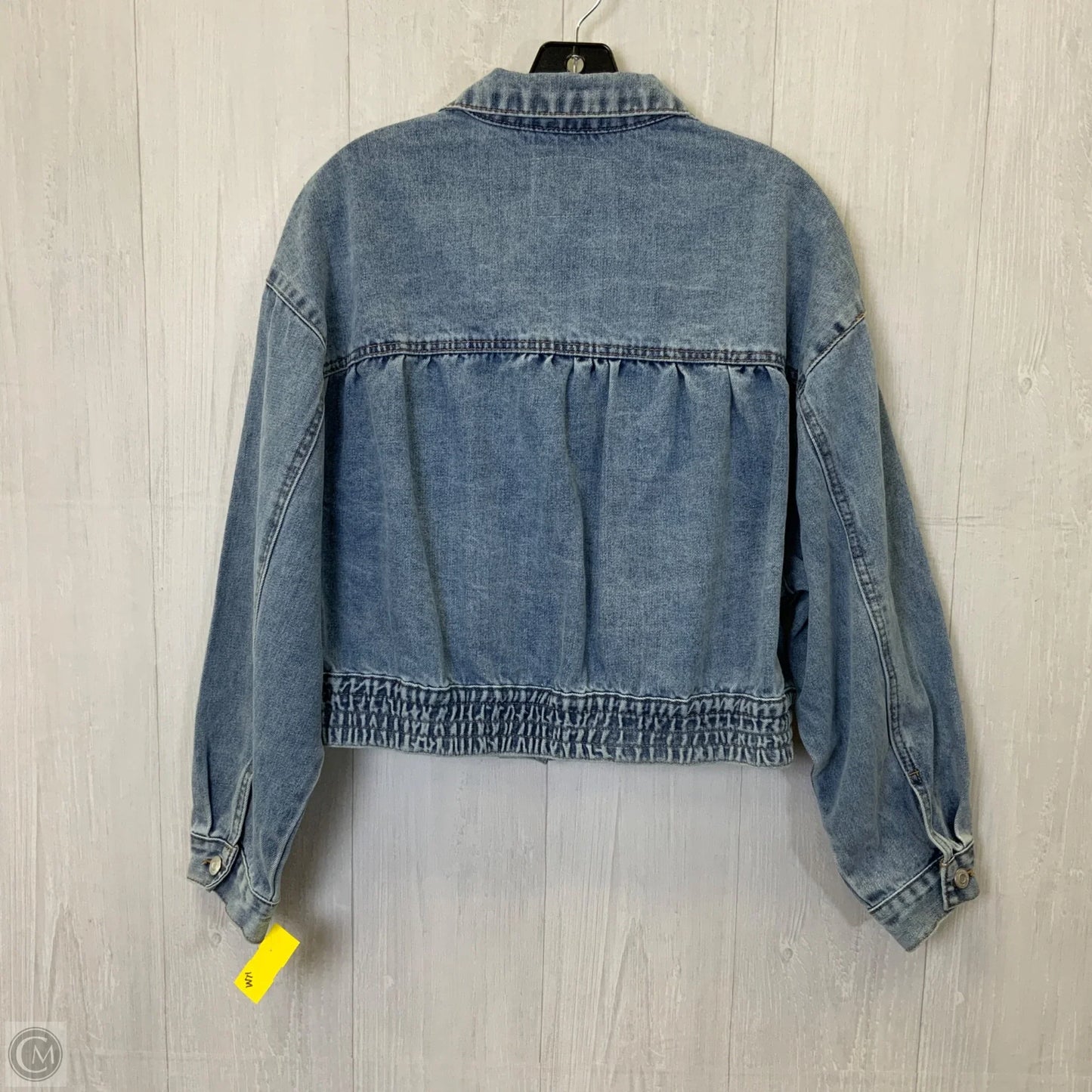 Jacket Denim By Kensie In Blue Denim, Size: L