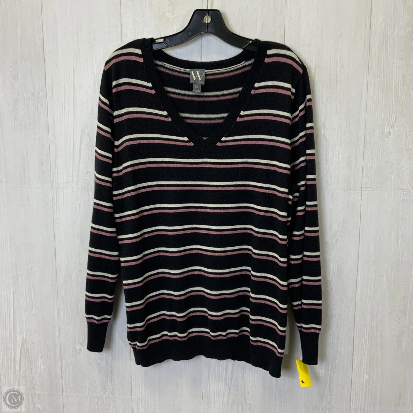 Sweater By Worthington In Black, Size: Xxl