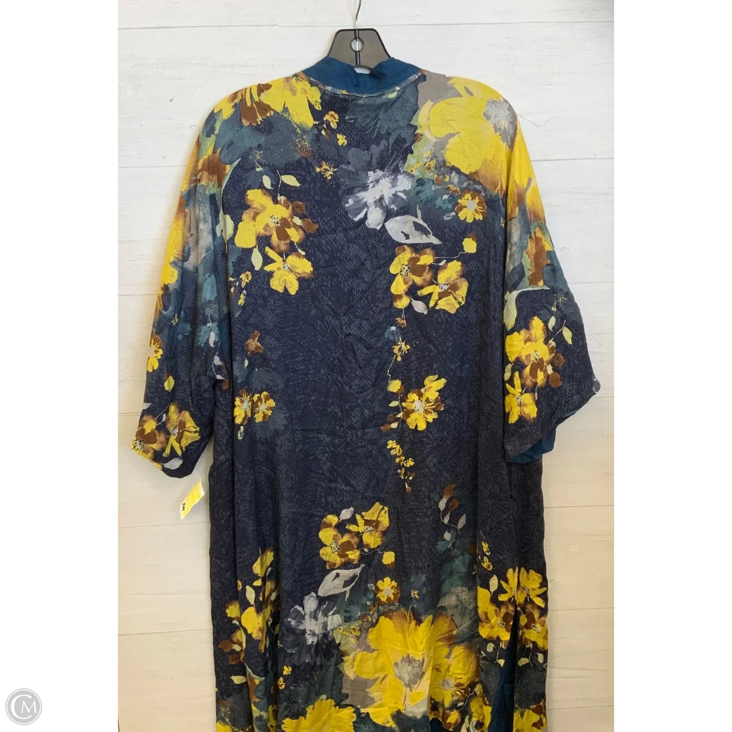 Kimono By Chicos In Teal, Size: Osfm