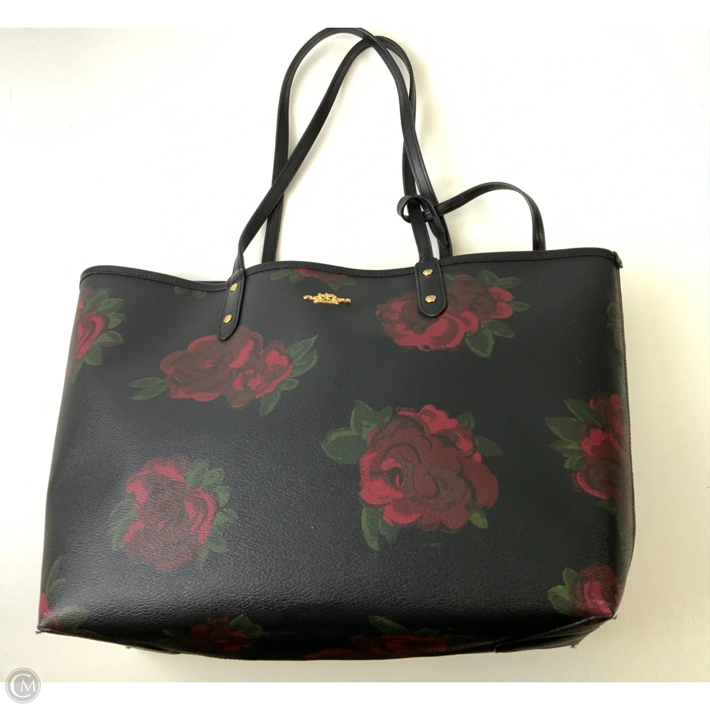 Tote Designer By Coach, Size: Large