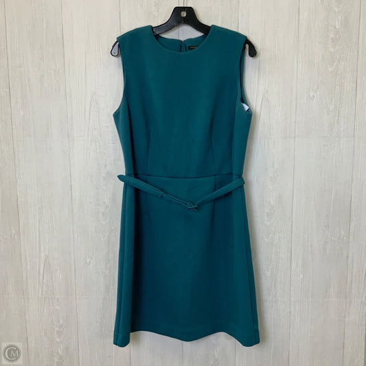 Dress Work By Ann Taylor In Teal, Size: L