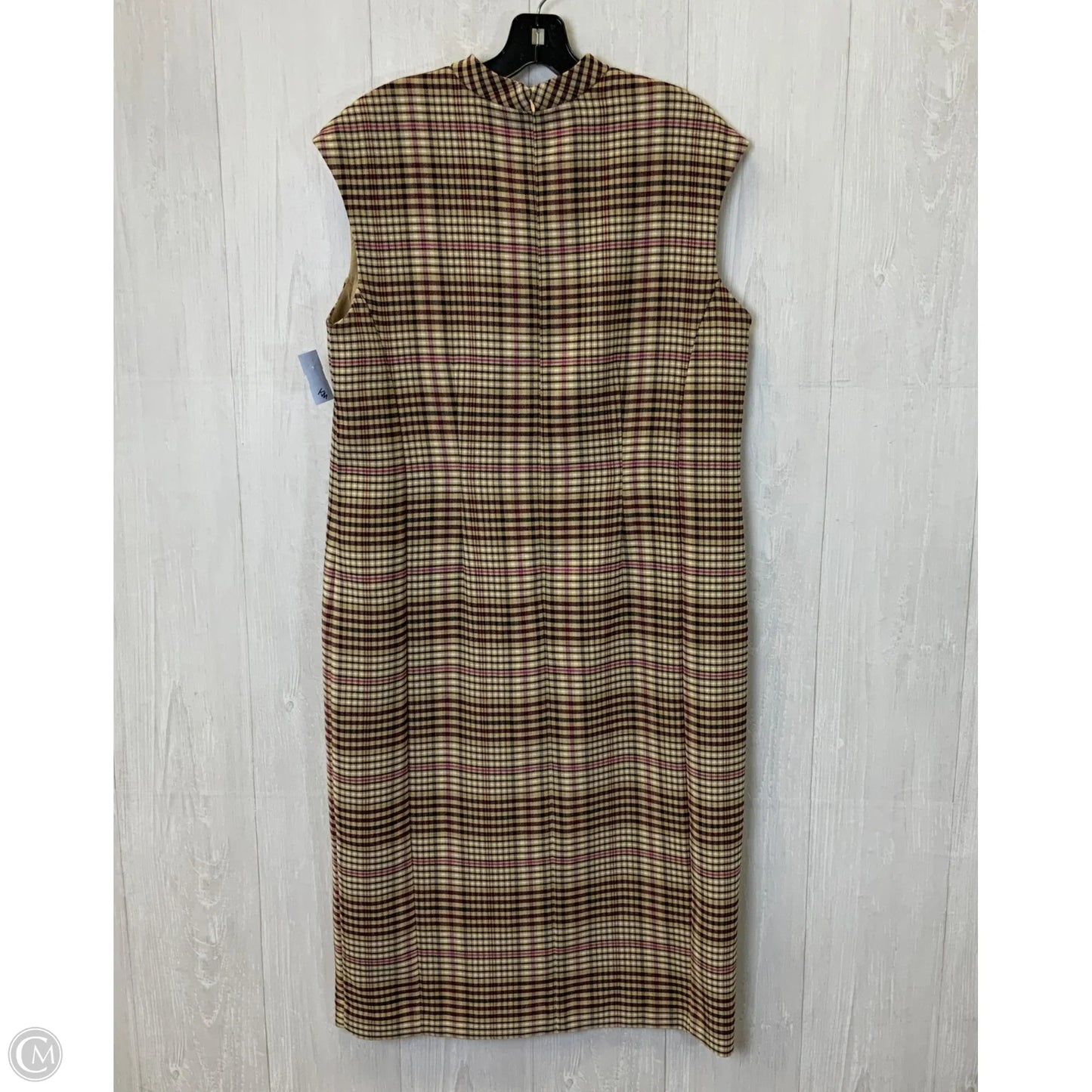 Dress Work By Ann Taylor In Tan, Size: L