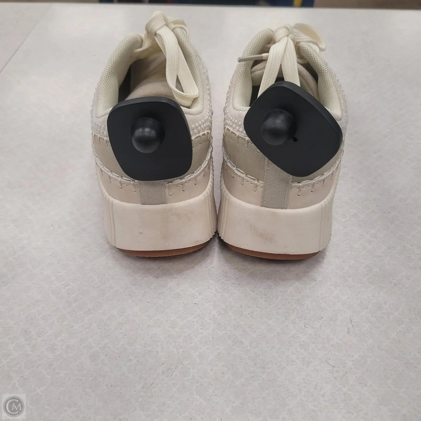 Shoes Athletic By Nicole Miller In Cream, Size: 6.5