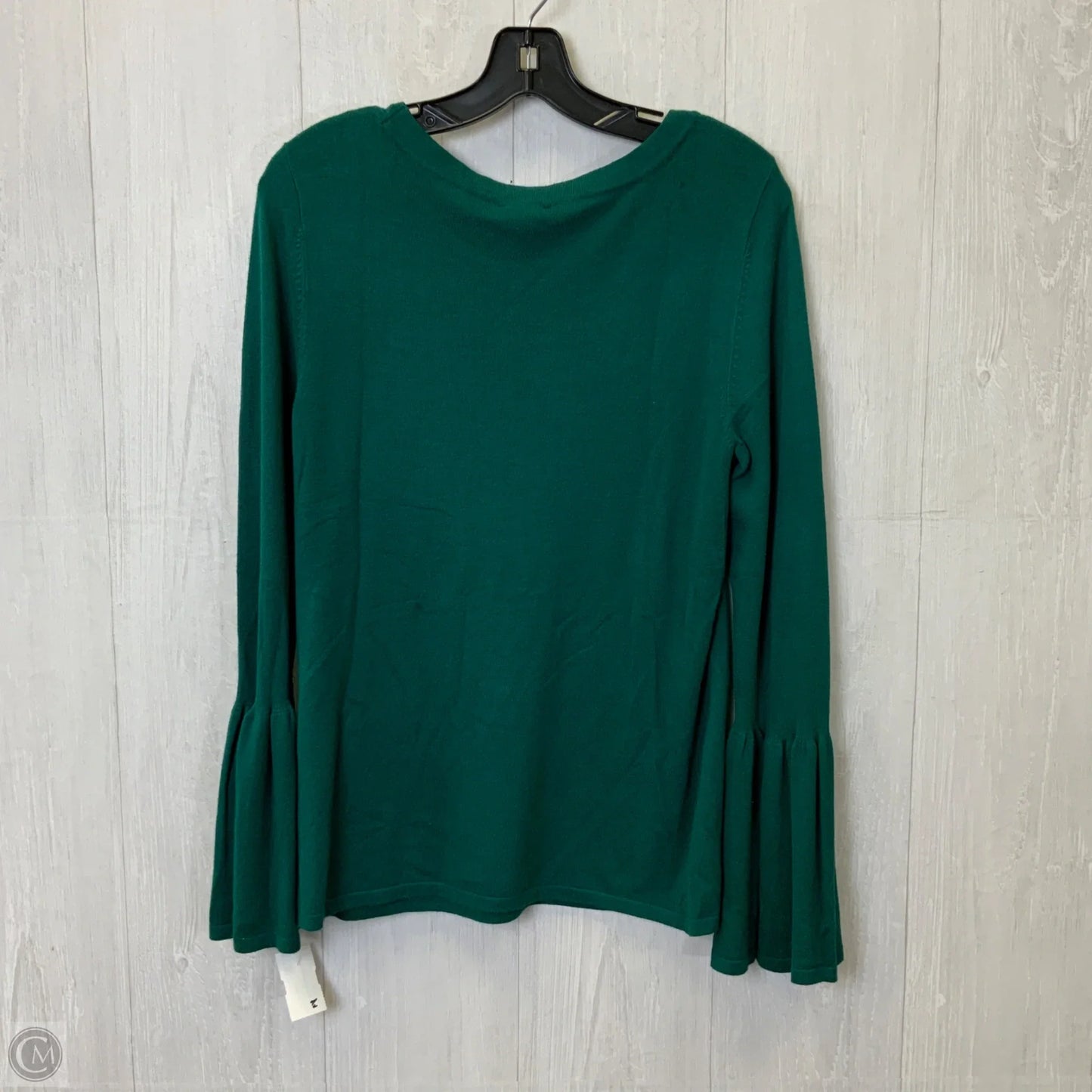 Top Long Sleeve By Worthington In Green, Size: S