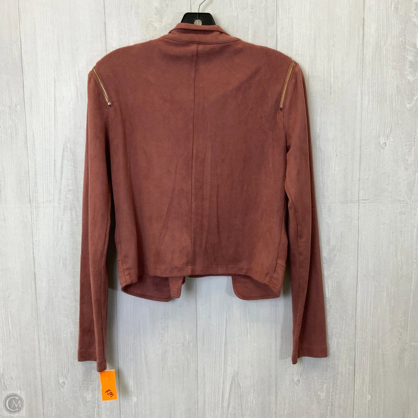 Jacket Moto By Active Usa In Mauve, Size: S