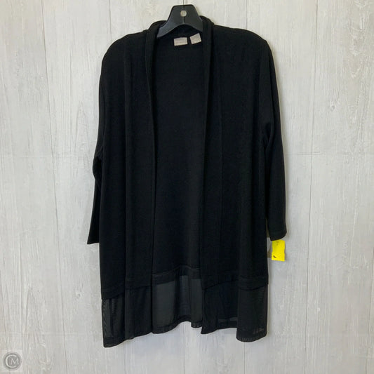 Cardigan By Chicos In Black, Size: L