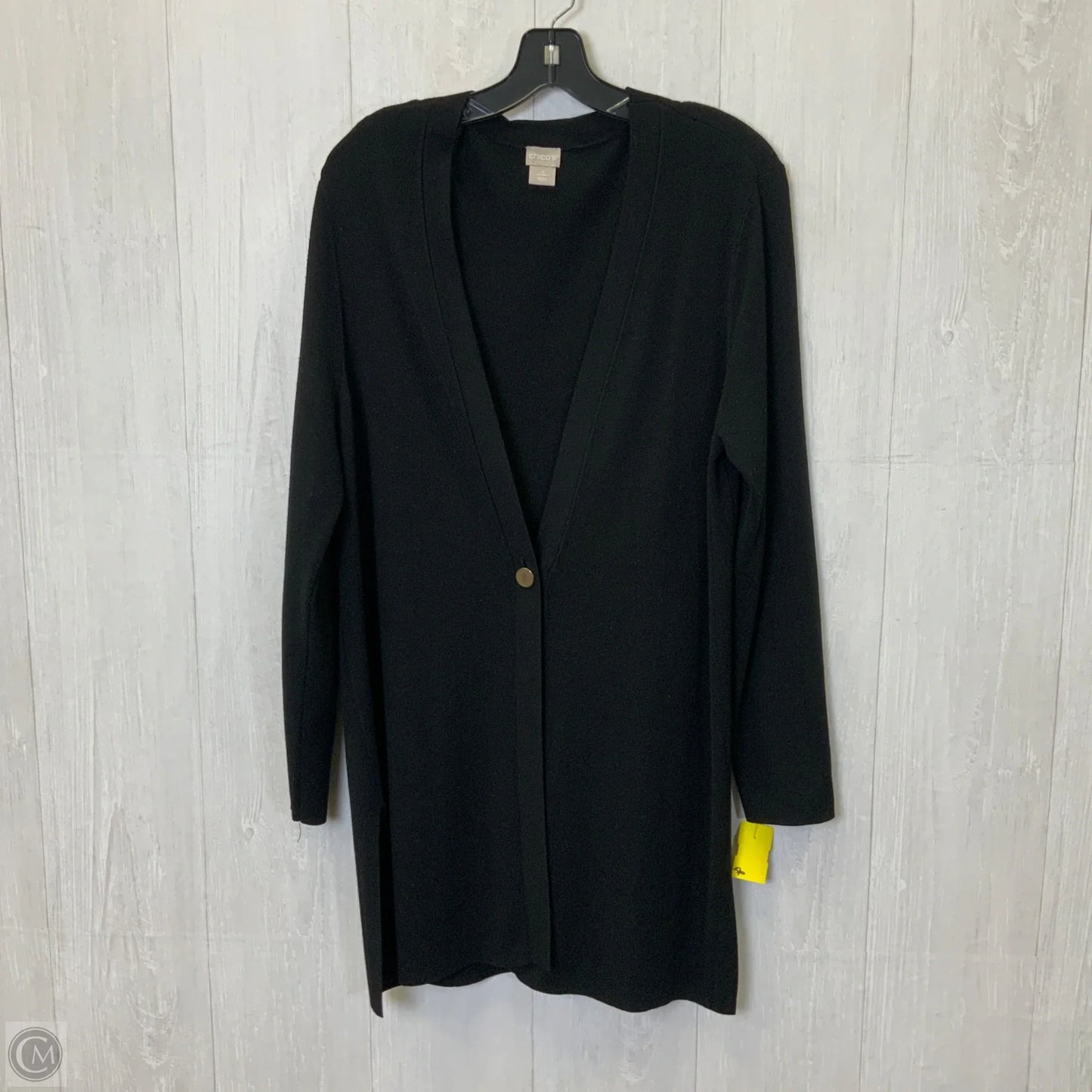 Cardigan By Chicos In Black, Size: L