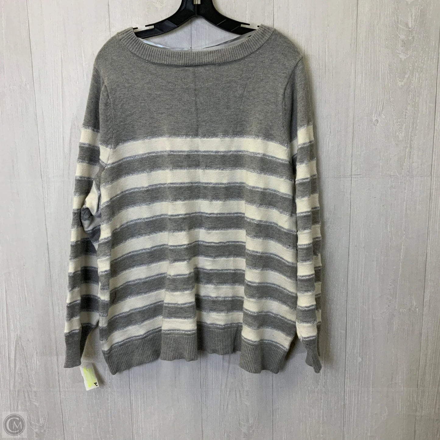 Sweater By Lane Bryant In Striped Pattern, Size: 3x
