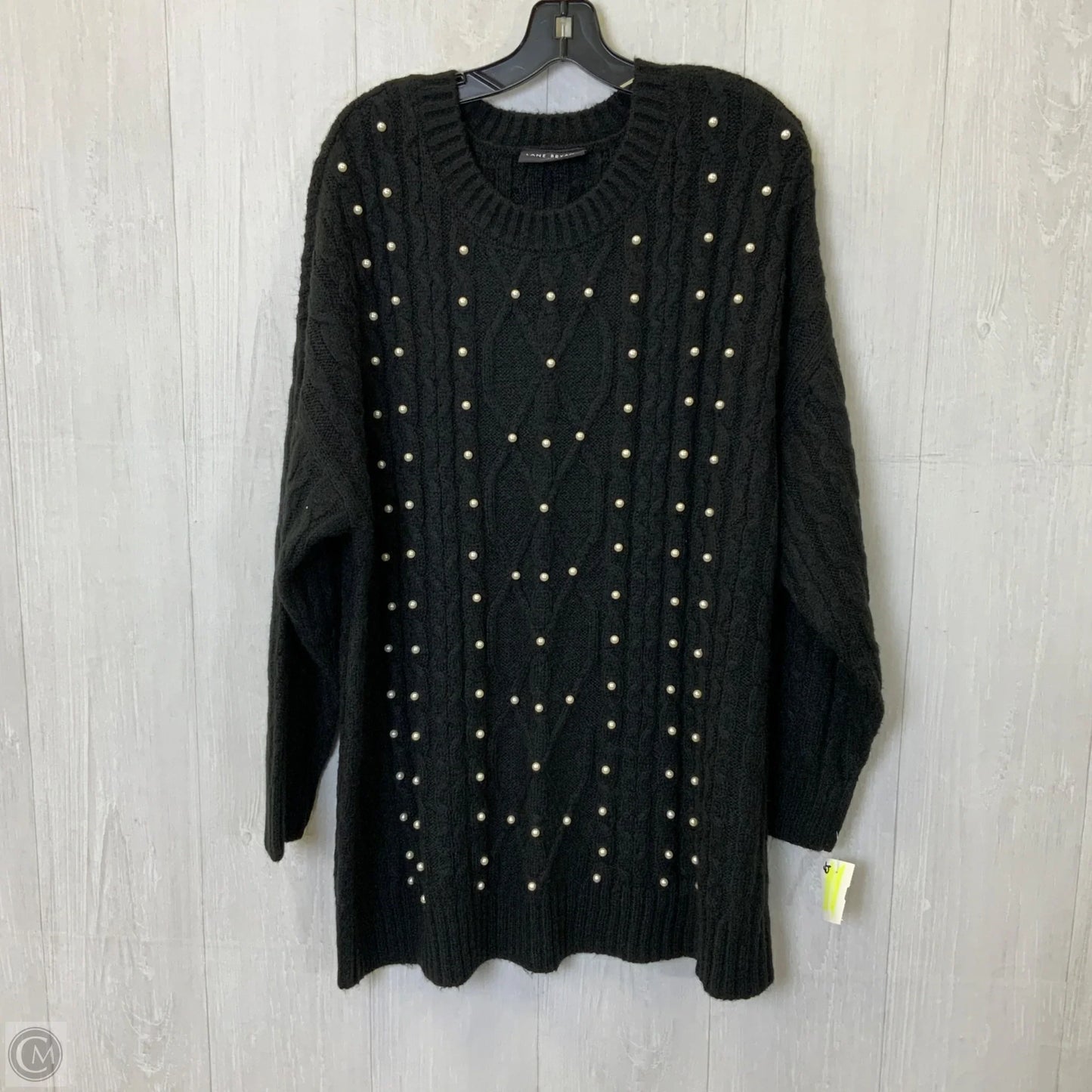 Sweater By Lane Bryant In Black & Cream, Size: 3x