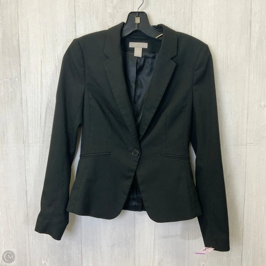 Blazer By H&m In Black, Size: Xs
