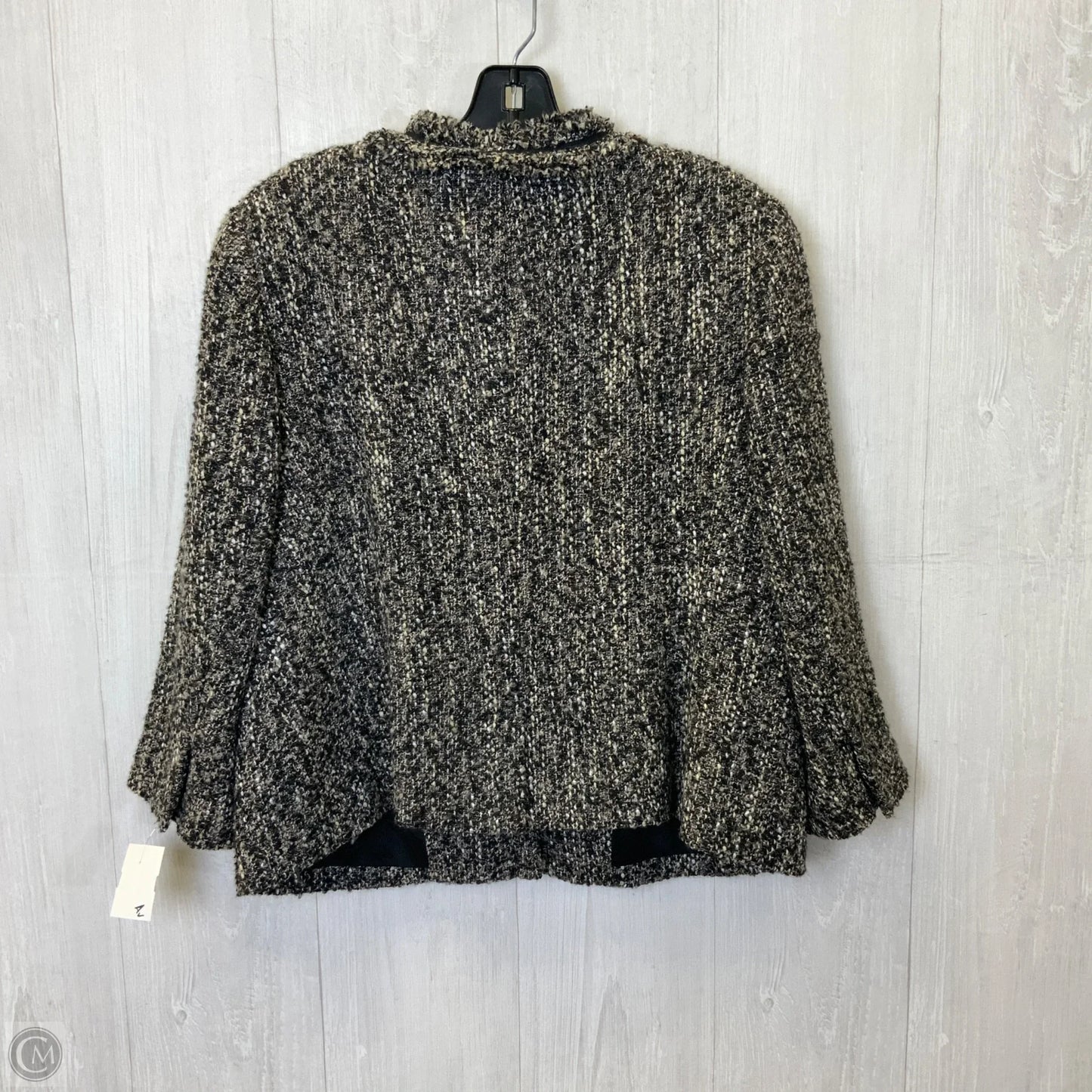 Blazer By Talbots In Black & White, Size: L