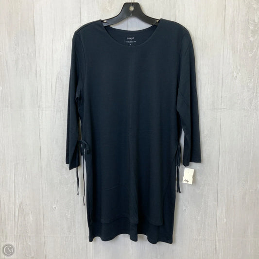 Tunic Long Sleeve By Pure Jill In Navy, Size: M