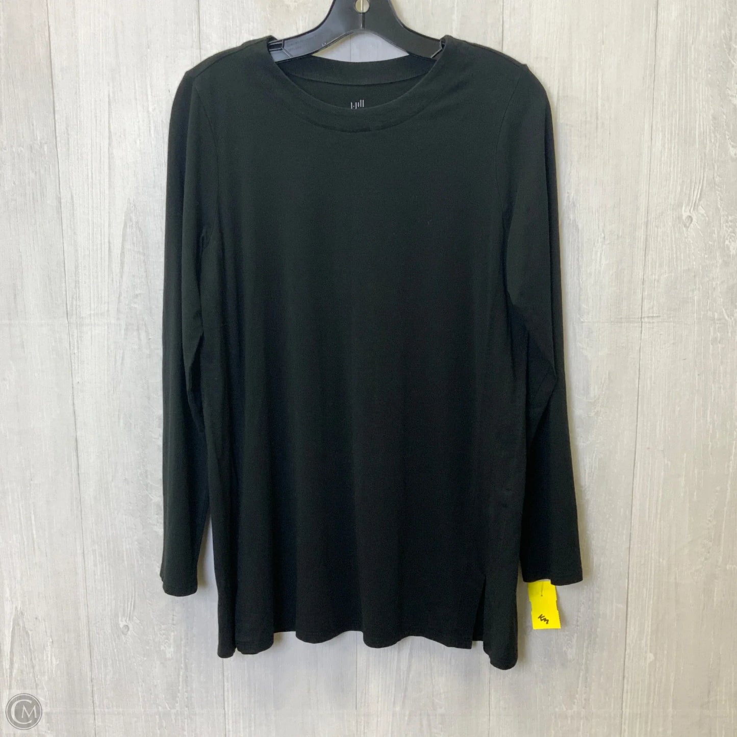 Tunic Long Sleeve By J. Jill In Black, Size: S