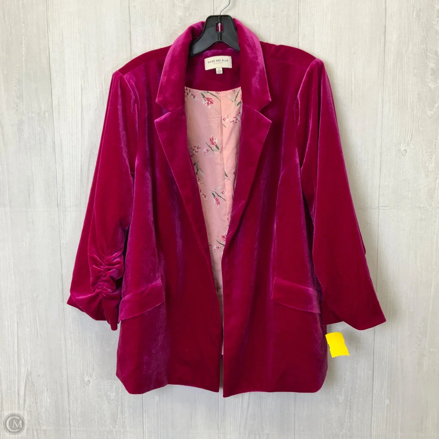 Blazer By Skies Are Blue In Pink, Size: 2x