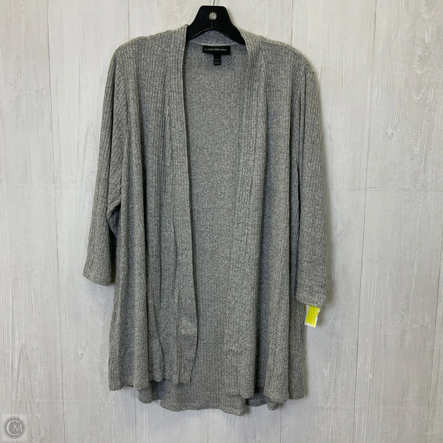 Cardigan By Lane Bryant In Grey, Size: 3x