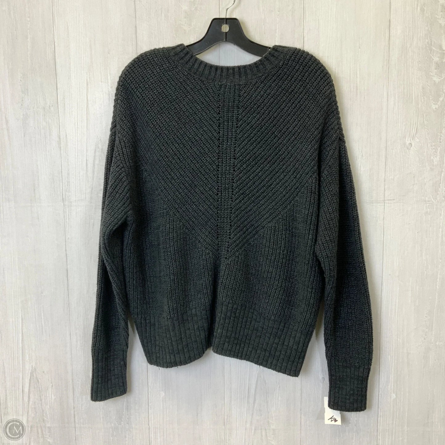Sweater By Ana In Grey, Size: L