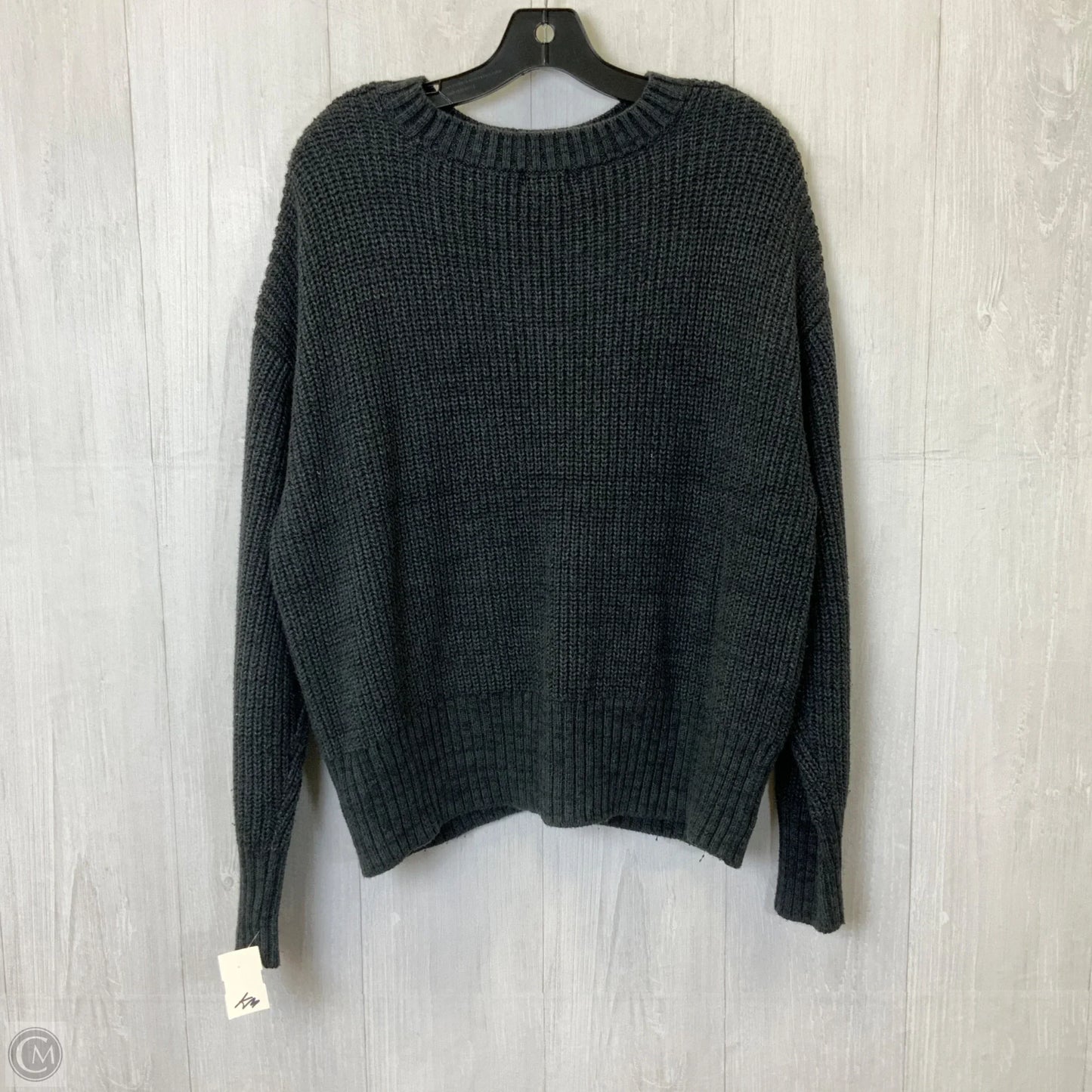 Sweater By Ana In Grey, Size: L